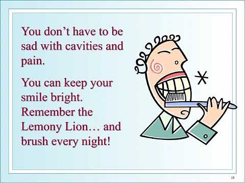 Kindergarten - Narrated Oral Health Presentation