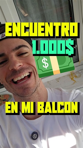 I found $1,000 on my balcony 🤑
