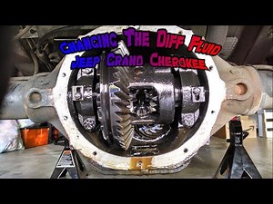 How To Change The Diff Fluid In a Jeep Grand Cherokee