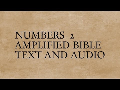 Numbers 2 - Amplified Bible - Text And Audio