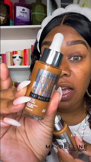 MAYBELLINE SUPER STAY 24H SKIN TINT + VITAMIN C -Brown SKIN #newmakeup #maybelline #drugstoremakeup