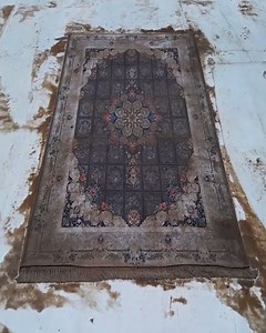 Saving a beautiful carpet from dirt hidden in the heart of the carpet satisfying ASMR video #rug #carpet #satisfying #rugcleaning #carpetwashing #carpetcleaning #carpetpython | Awesome Carpet