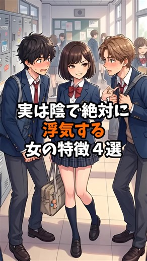 陰で絶対に浮気する女の特徴4選#恋愛 #恋愛心理学 #恋愛あるある