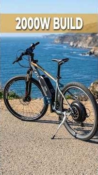Super Fast 2000w E-bike Kit Build and Test Ride