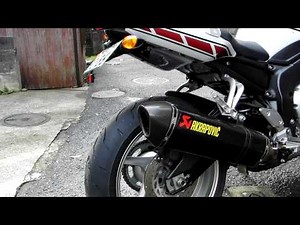 YAMAHA FZ-1 FAZER akrapovic ①