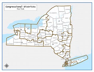 NYS legislature reveals newest Congressional district map