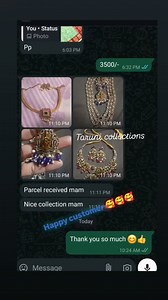 #customersatisfaction #bridaljewellery #review #customerfeedback | Taruni Collections | Facebook