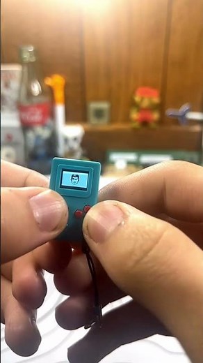 Playing DOOM on the thumby #thumby #retrogaming #gameboy