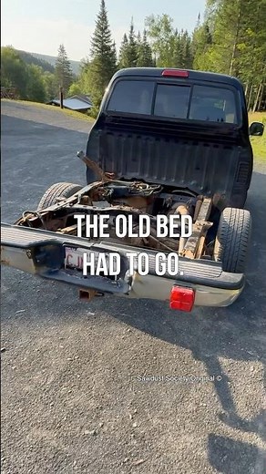The Old Truck Bed Had to Go — Tacoma Flatbed Build Begins