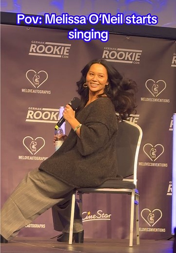 Incredible Moment with Melissa O'Neil at The Rookie Convention