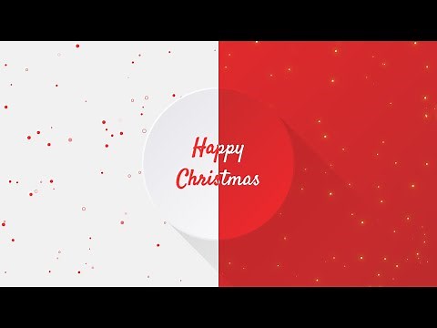 Animated Christmas Banner using Html CSS & Javascript | CSS Animation Effects