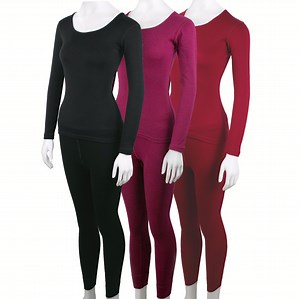 [Hot Item] Merino Wool Women's Long Sleeve Thermal Underwear for Winter From China Manufacturer