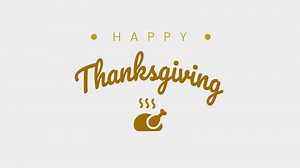 Download happy thanksgiving animated video footage for free