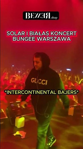 BUNGEE KONCERT WARSZAWA 11.01.2026 *SOLAR, BIAŁAS* #bungee #białas #solar #dzinold #tuszol #koncert