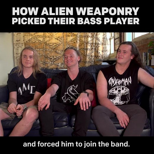 Alien Weaponry on how they chose their bass player