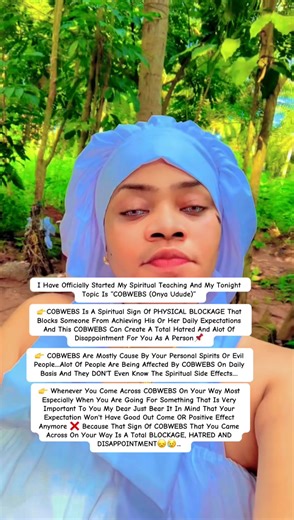 Cobwebs: Spiritual Teachings on Blockages and Expectations