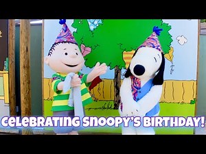 Celebrating Snoopy's Birthday at Knott's Berry Farm!