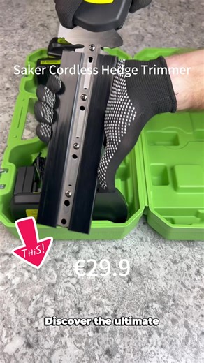 Saker 20V Trimmer: Effortless Cordless Trimming