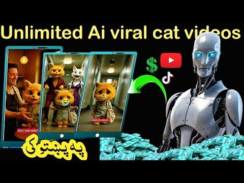 Create YouTube & TikTok Viral Cat Videos Using Free AI Tools