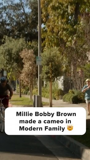 SLING TV on Instagram: "Did you know Millie Bobby Brown made a cameo on Modern Family?👏 Catch Modern Family on TBS—streaming on Sling!"