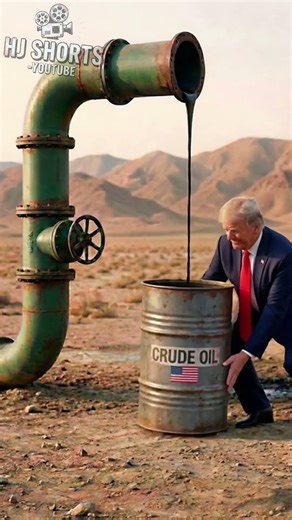 The Pipe had a "Big Surprise" inside... 🛢️🚀 #memes #trump #putin