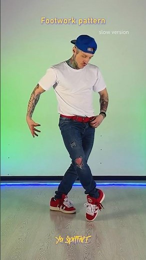 Footwork TUTORIAL for freestyle dancers - krump pattern