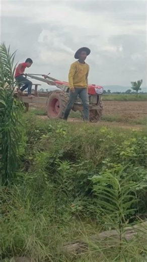 Power of the Field 🚜💪 Village Farmer at Work.