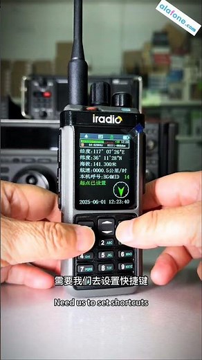 Iradio UV-98 PLUS GPS+APRS+Time Air Band with Cross Band Repeater feature 2.4″ large screen LSB CW