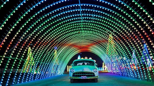 Denver's festive drive-through light displays return for holiday season