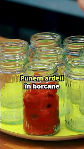 👉 Ardei Copți la Borcan în Suc Propriu #șefpaulconstantin #retete #reteteculinare #deliciu #conserve
