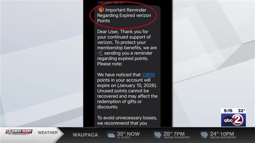 Consumer first alert: It’s not a Verizon reward, it’s a scam