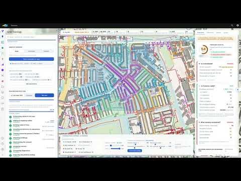 Network Topology Visualization | Urban Energy Systems Modeling