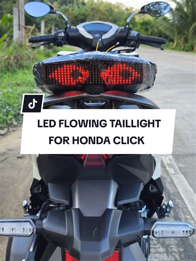 LED Flowing Animation Taillight for Honda Click V2 & V3