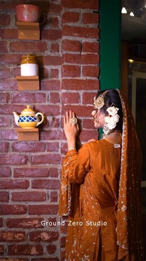 Boy Dressed as Bride😱 | #uniqueconcept #bridalglow #shortvideo #wedding