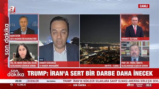 A Haber muhabiri Ekber Karabağ İran'dan son durumu aktardı: Kullanılan füzeler o kadar şiddetliydi ki demirler erimiş, bükülmüştü. Bina ise tamamen yerle bir olmuştu. İran tarafı, 700’ün üzerinde insansız hava aracı ve yüzlerce füze kullandığını belirtiyor. | Sabah