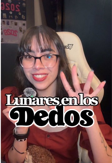 Significado de lunares en dedos y manos