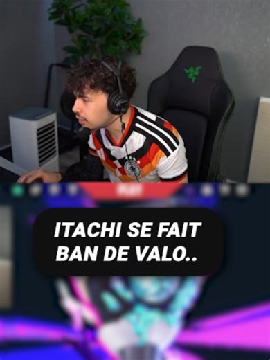 Fallait bien que ca arrive 😂 #itachi #valorant #twitch #clipstwitch #rl
