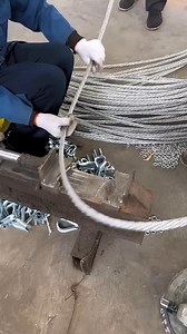 221K views · 734 reactions | Process of making traction wire rope anchor buckle- Good tools and machinery make work easy | when work time | Facebook
