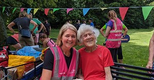 Watch: Belfast runner crosses finish line on her 95th birthday