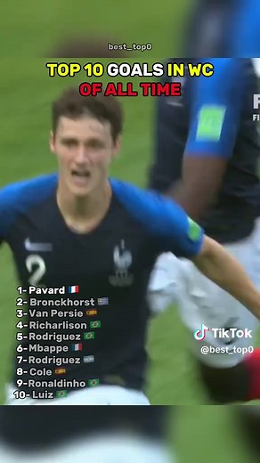 Top 10 Goals in World Cup History