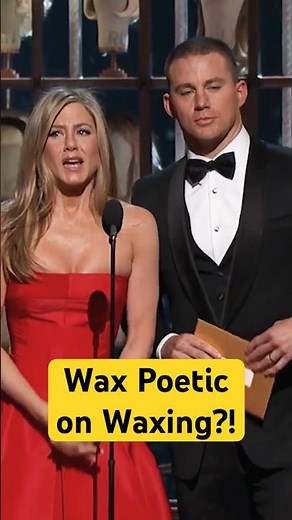Jennifer Aniston & Channing Tatum Wax Poetic About The Oscars Craft Categories...And Waxing