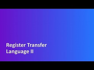 Ch - 4 | Tutorial - 3 | Register Transfer Language With Example | CO / COA