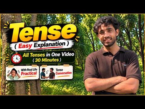 Learn All 12 Tenses in Just 30 Minutes | Real-Life Practical & Tense Conversation