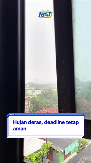 Cetak Online Aman Saat Hujan dengan Fast Print