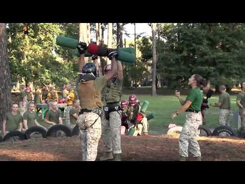 Marine Corps Boot Camp - Pugil Sticks Training