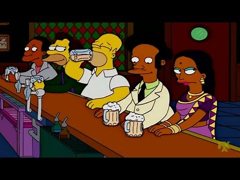 Apu and Apulina | The Simpsons