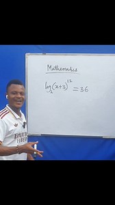 This is how to solve this kind of logarithmic equation problem #mathematics #science #academy #education #LogarithmicEquation | Tutor Abraham