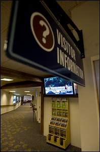 Brochure boondoggle at Aspen airport