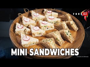 Cute Mini Sandwiches Are the PERFECT Party Appetizer for a Crowd!