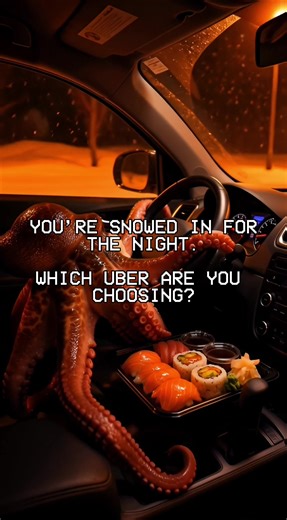 Your snowed in, what uber are you choosing? #CapCut #pickone #2020 #trending #pickachoice